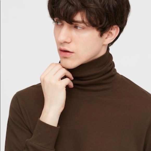 uniqlo men's heattech turtleneck